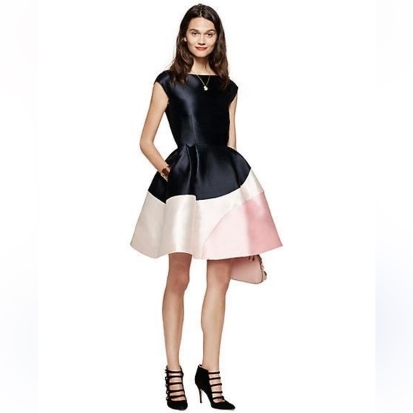kate spade Dresses & Skirts - Kate Spade New York Colorblock Pattern Mini Dress Size 8